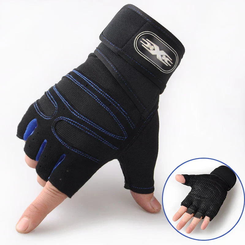 Unisex Fitness Gloves with Wrist Support