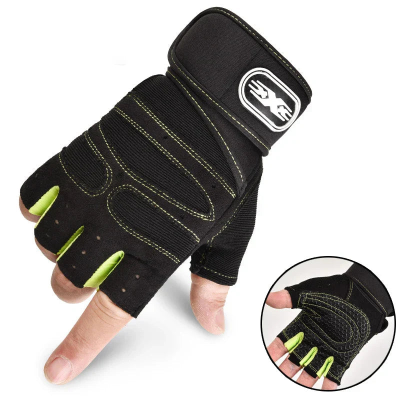 Unisex Fitness Gloves with Wrist Support