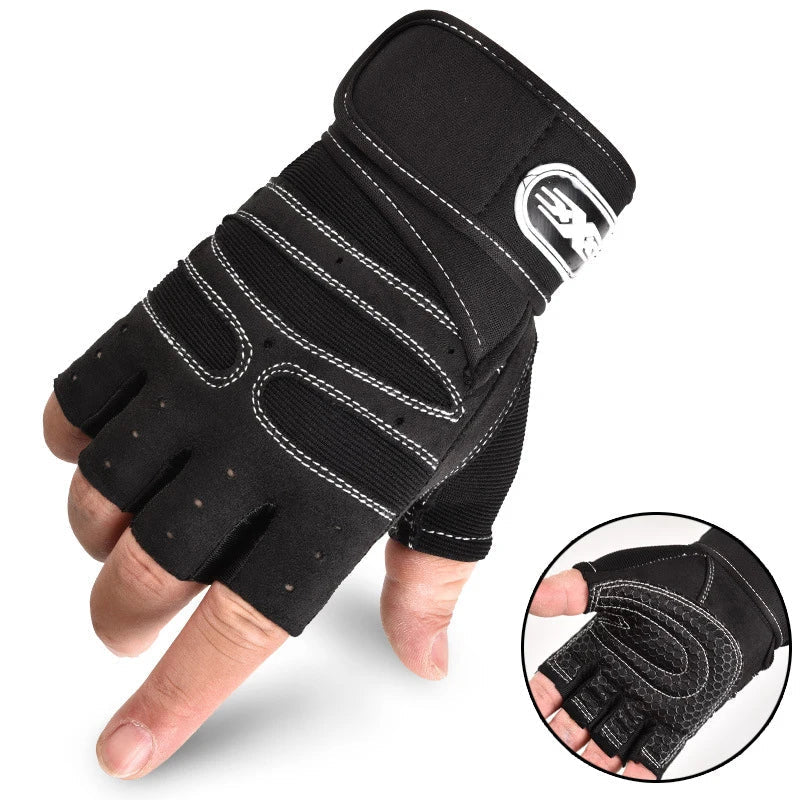 Unisex Fitness Gloves with Wrist Support