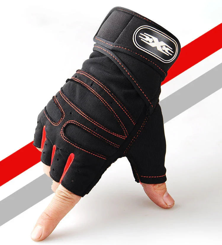 Unisex Fitness Gloves with Wrist Support