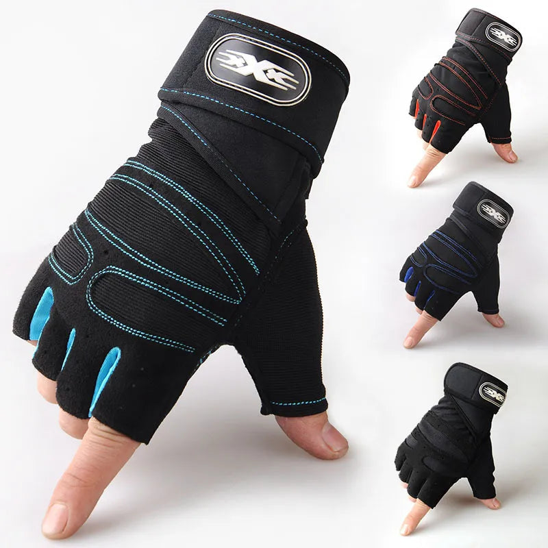 Unisex Fitness Gloves with Wrist Support