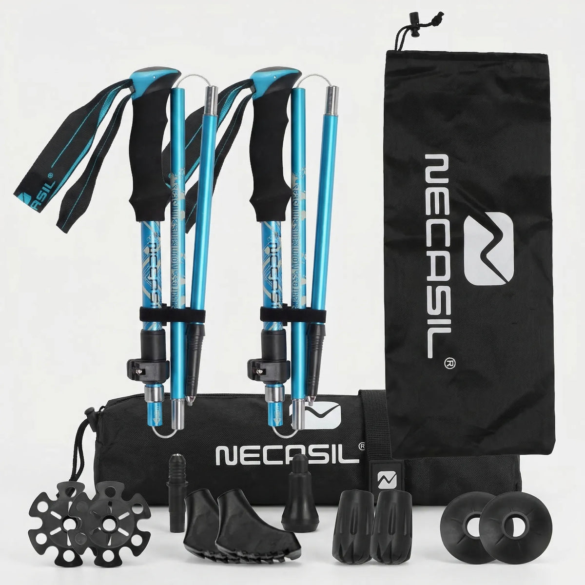 Unisex Foldable Telescopic Trekking Poles