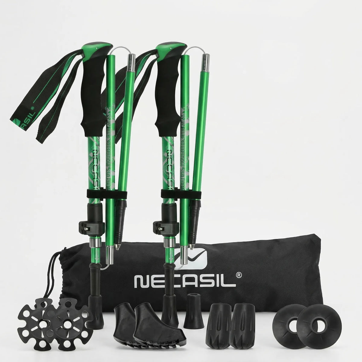 Unisex Foldable Telescopic Trekking Poles