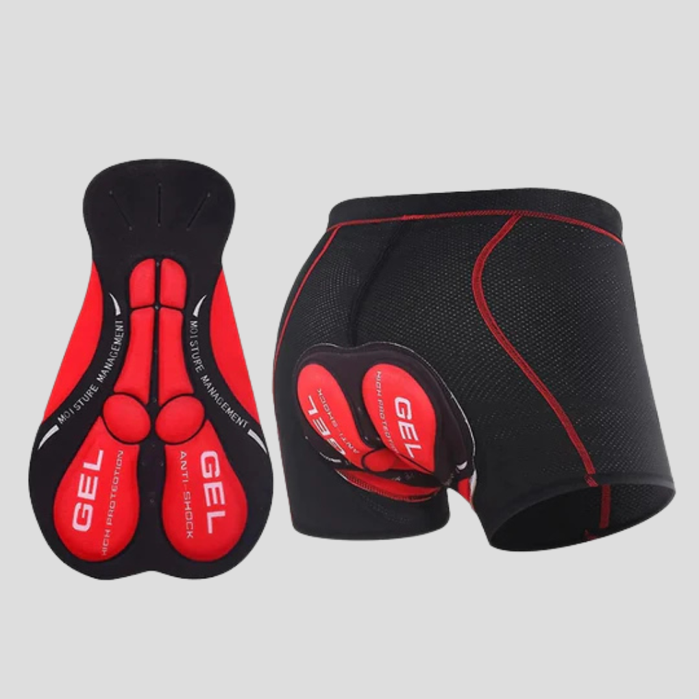 Unisex Gel Padded Cycling Shorts