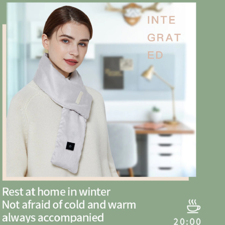 Unisex Heated Winter Scarf for Cold Weather