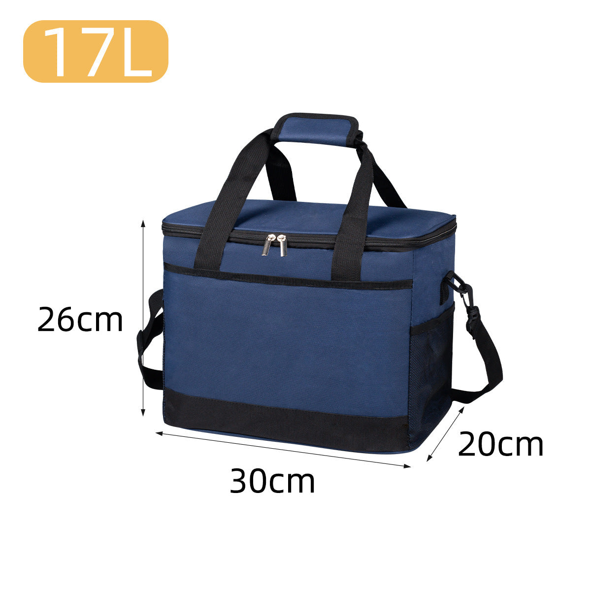 Unisex Insulated Cooler Bag with Large Storage Capacity