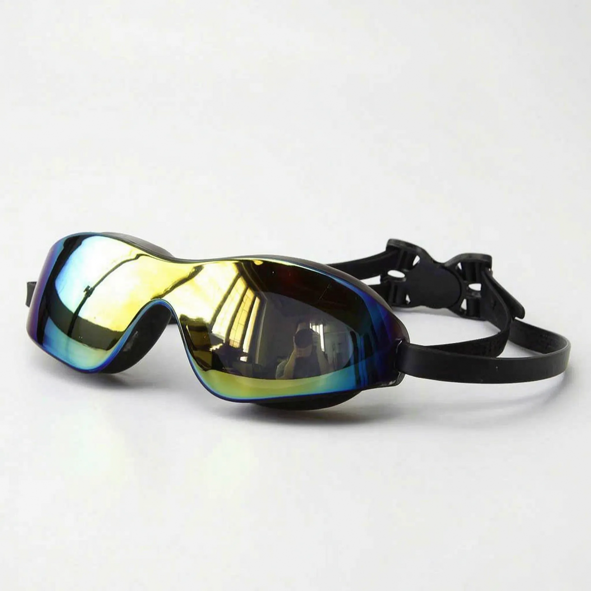 Unisex Mirrored Swimming Goggles for Clear Underwater Vision