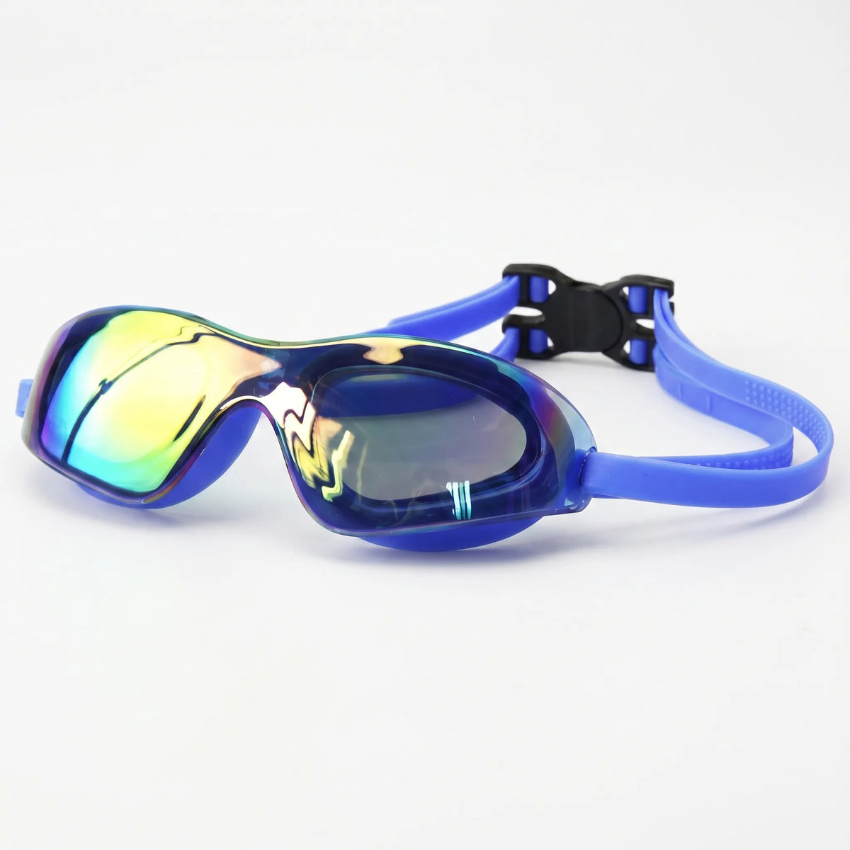 Unisex Mirrored Swimming Goggles for Clear Underwater Vision