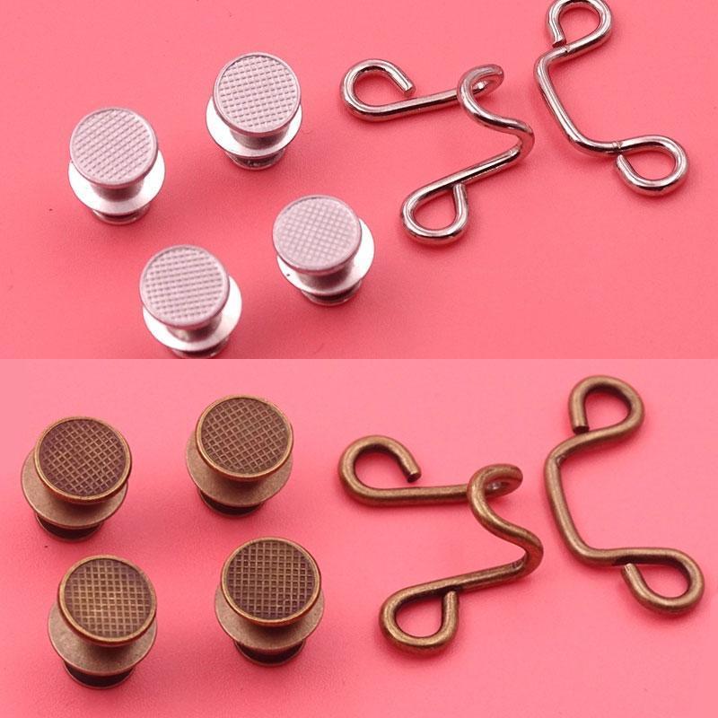 Unisex No-Sew Instant Waist Tightener Buckle Set