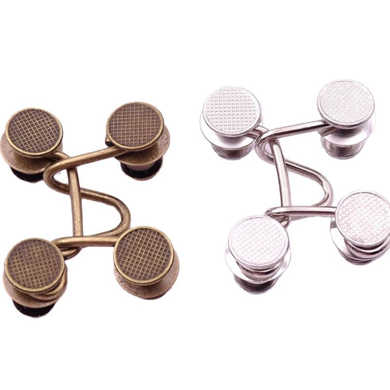 Unisex No-Sew Instant Waist Tightener Buckle Set