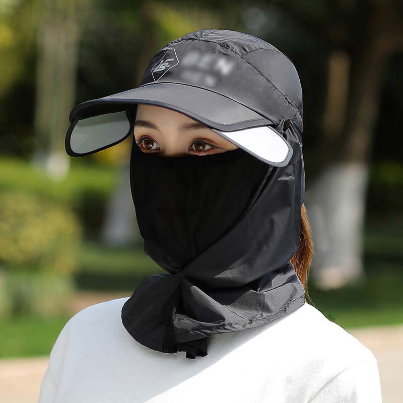 Unisex Outdoor UPF 50+ Sun Protection Hat with Neck Flap
