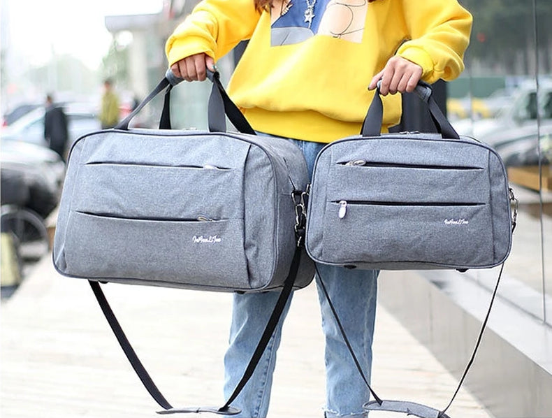 Unisex Portable Carry-On Travel Bag – Smart Travel & Hands-Free