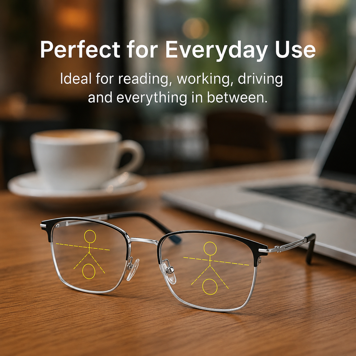 Unisex Progressive Multifocal Glasses