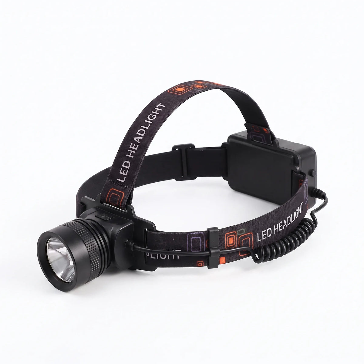 Unisex Rechargeable LED Headlamp for Outdoor Activities