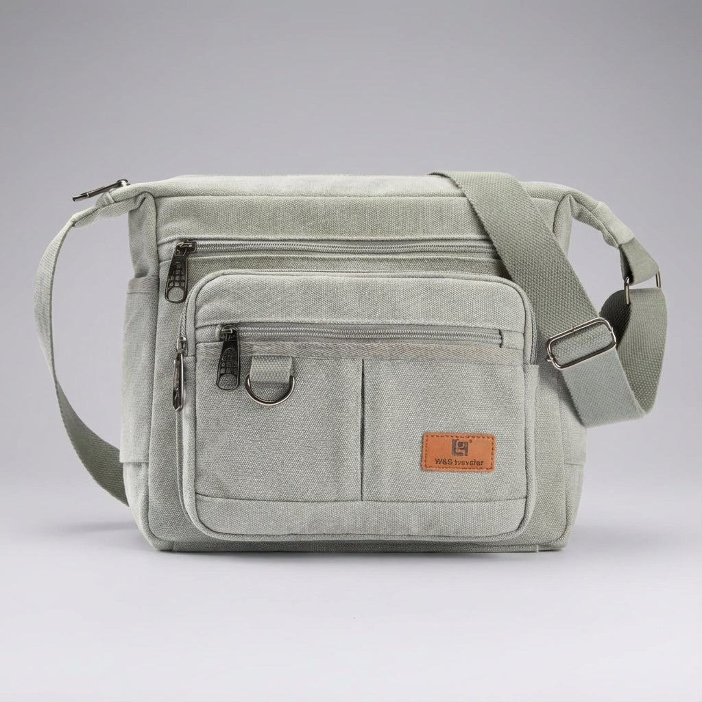 Unisex RFID-Blocking Messenger Bag - Secure & Organised