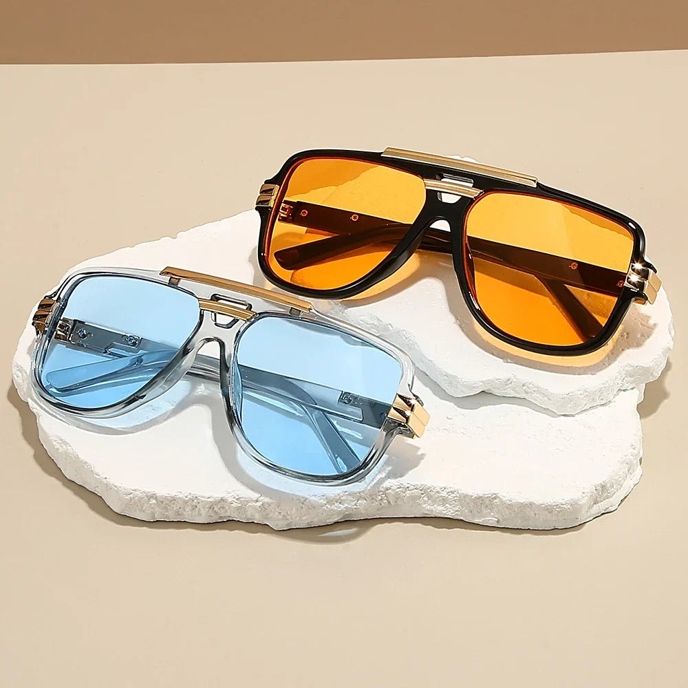 Unisex Sculpted Sunglasses