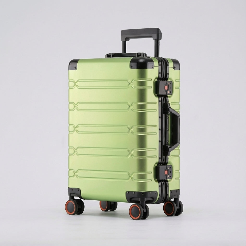 Unisex Travel Suitcase with 360° Spinner Wheels