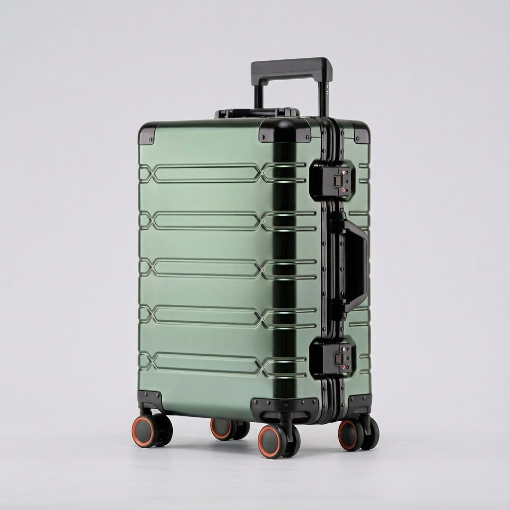 Unisex Travel Suitcase with 360° Spinner Wheels