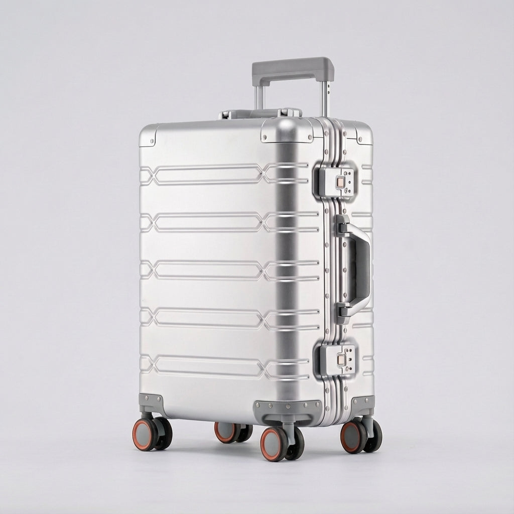 Unisex Travel Suitcase with 360° Spinner Wheels