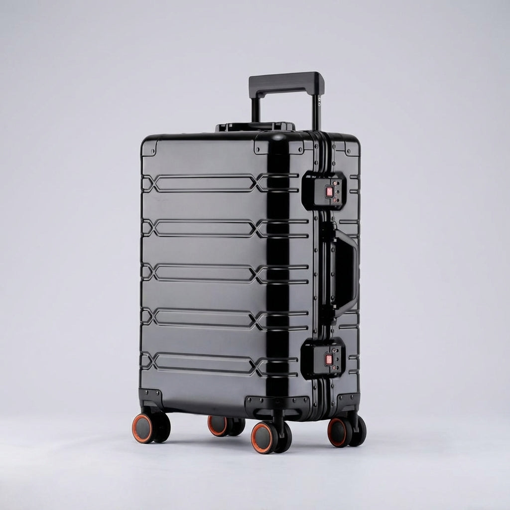 Unisex Travel Suitcase with 360° Spinner Wheels
