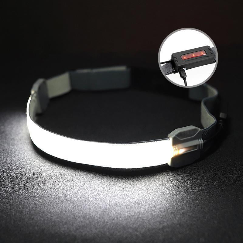 Unisex USB Rechargeable LED Headlamp for Outdoor Activities
