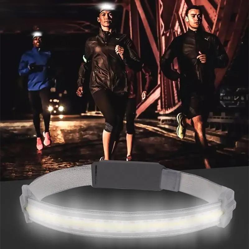 Unisex USB Rechargeable LED Headlamp for Outdoor Activities