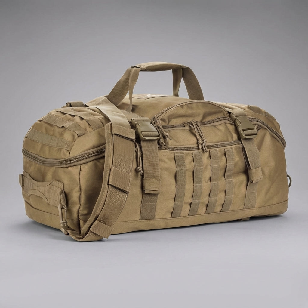 Unisex Water-Resistant Tactical Duffel Bag | Rugged & Versatile