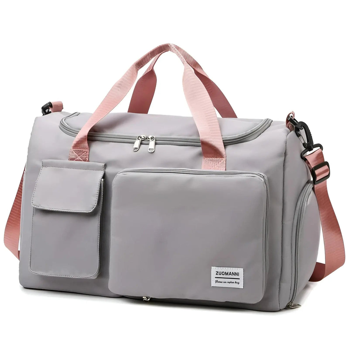 Unisex Waterproof Travel Bag with Shoe Compartment