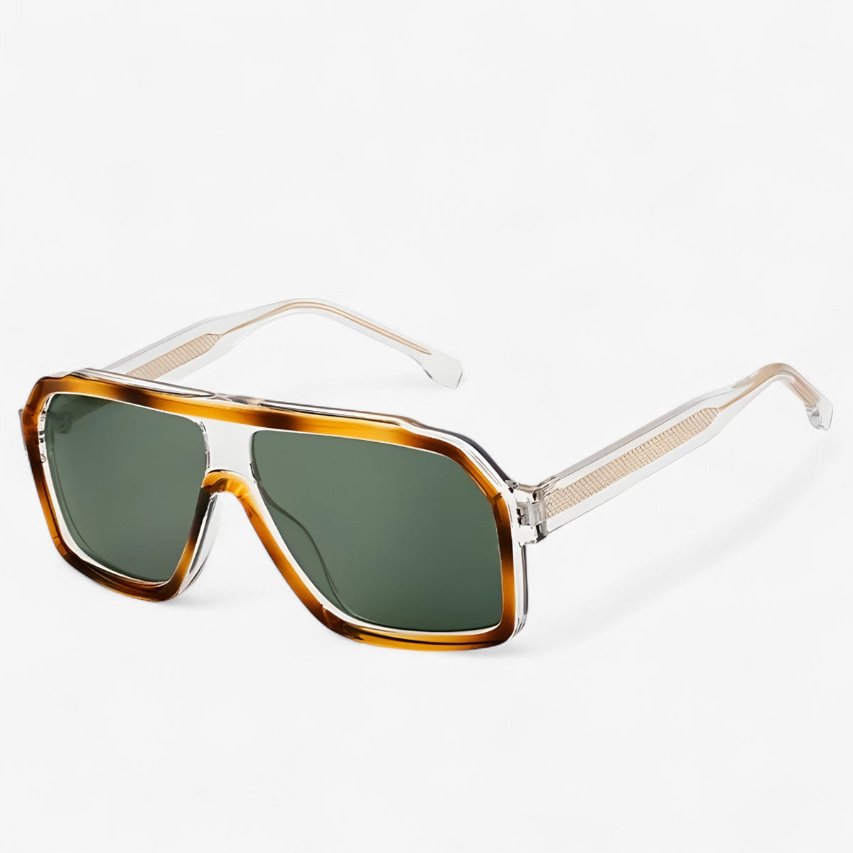 Unisex Windproof Oversized Punk Sunglasses with UV400 Lenses