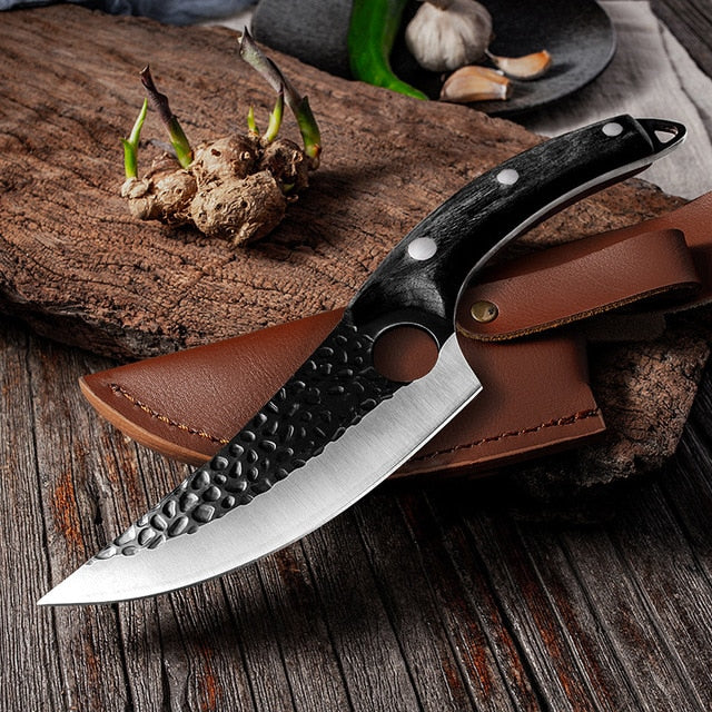 Universal Kitchen Knife for Easy and Safe Cutting