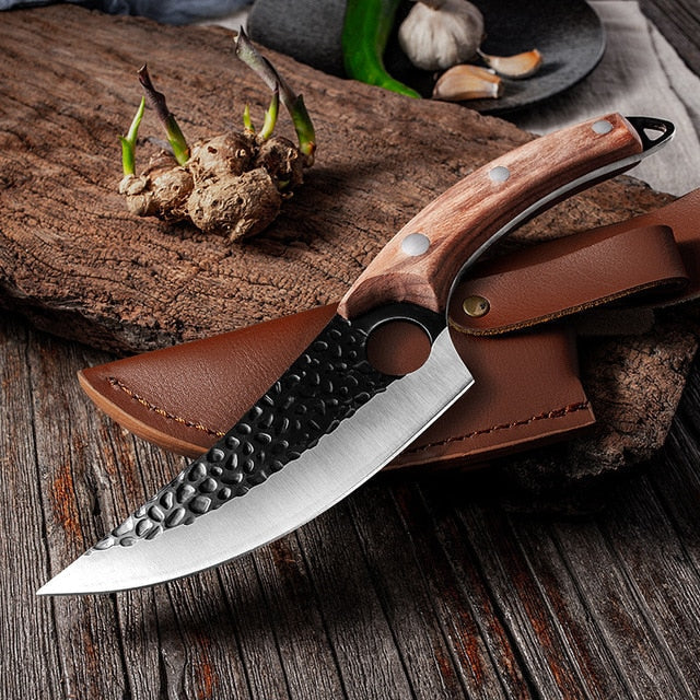 Universal Kitchen Knife for Easy and Safe Cutting