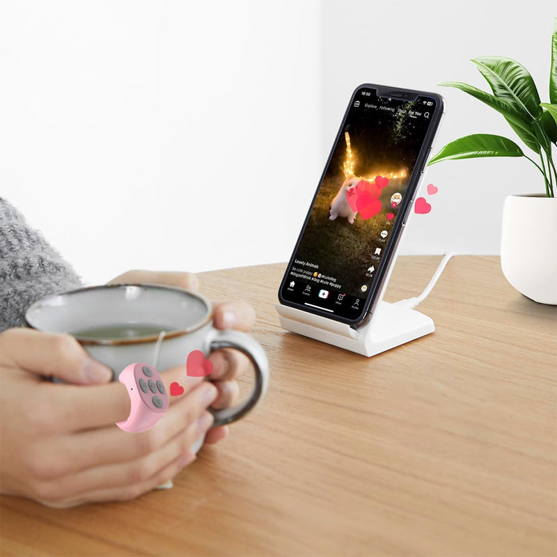 Universal Wireless Bluetooth Finger Remote for Phones