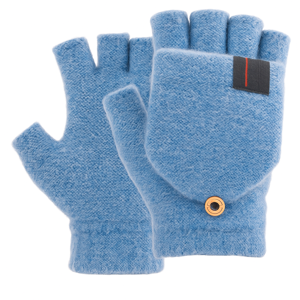 USB Electric Heated Fingerless Winter Gloves – Soft, Breathable, Ideal for Touchscreens