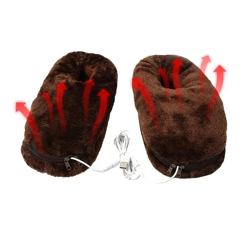 USB Heated Slippers