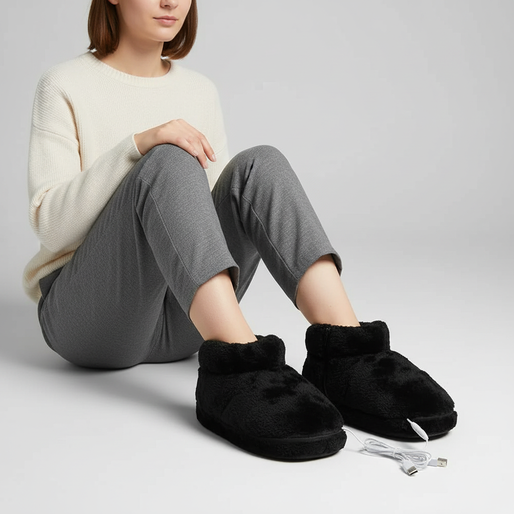 USB Heated Slippers