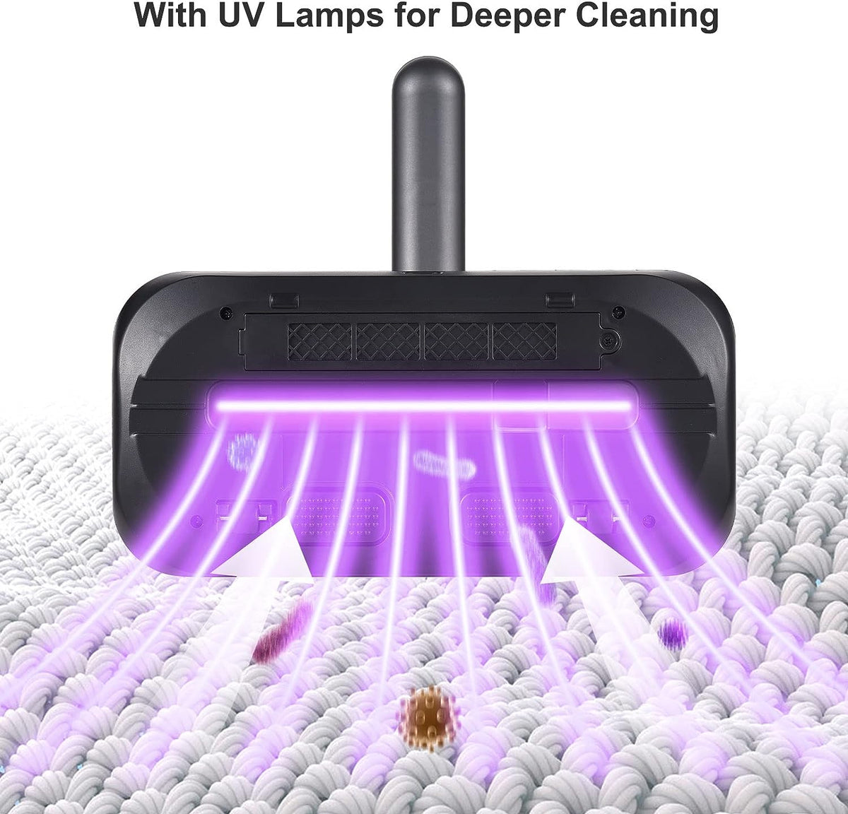 Vacuum & Iron Duo for Furniture, Bed Sheets, Beds and Household Use