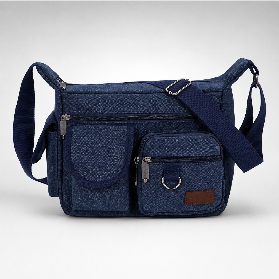 Vintage-Style Crossbody Bag
