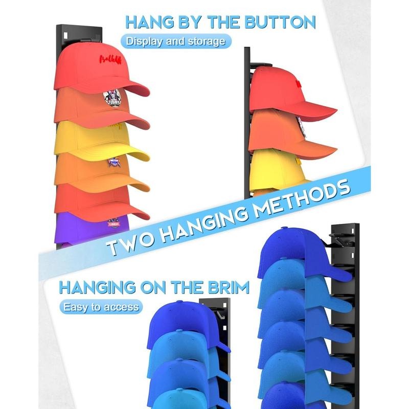 Wall-Mounted Hat Organizer