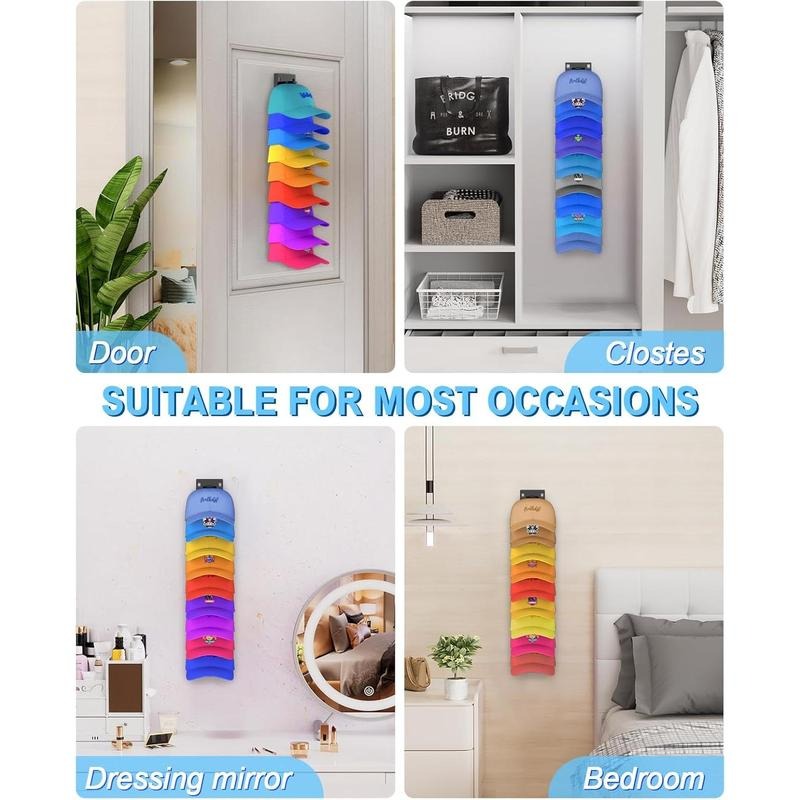 Wall-Mounted Hat Organizer