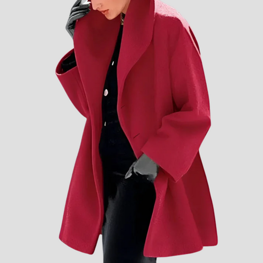 Warm and Elegant Hooded Winter Coat