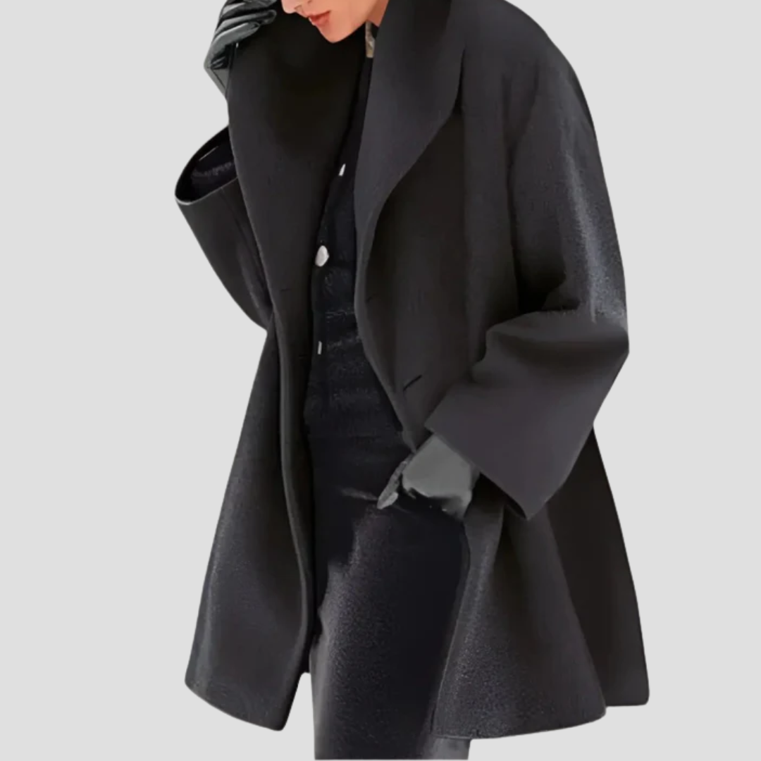 Warm and Elegant Hooded Winter Coat