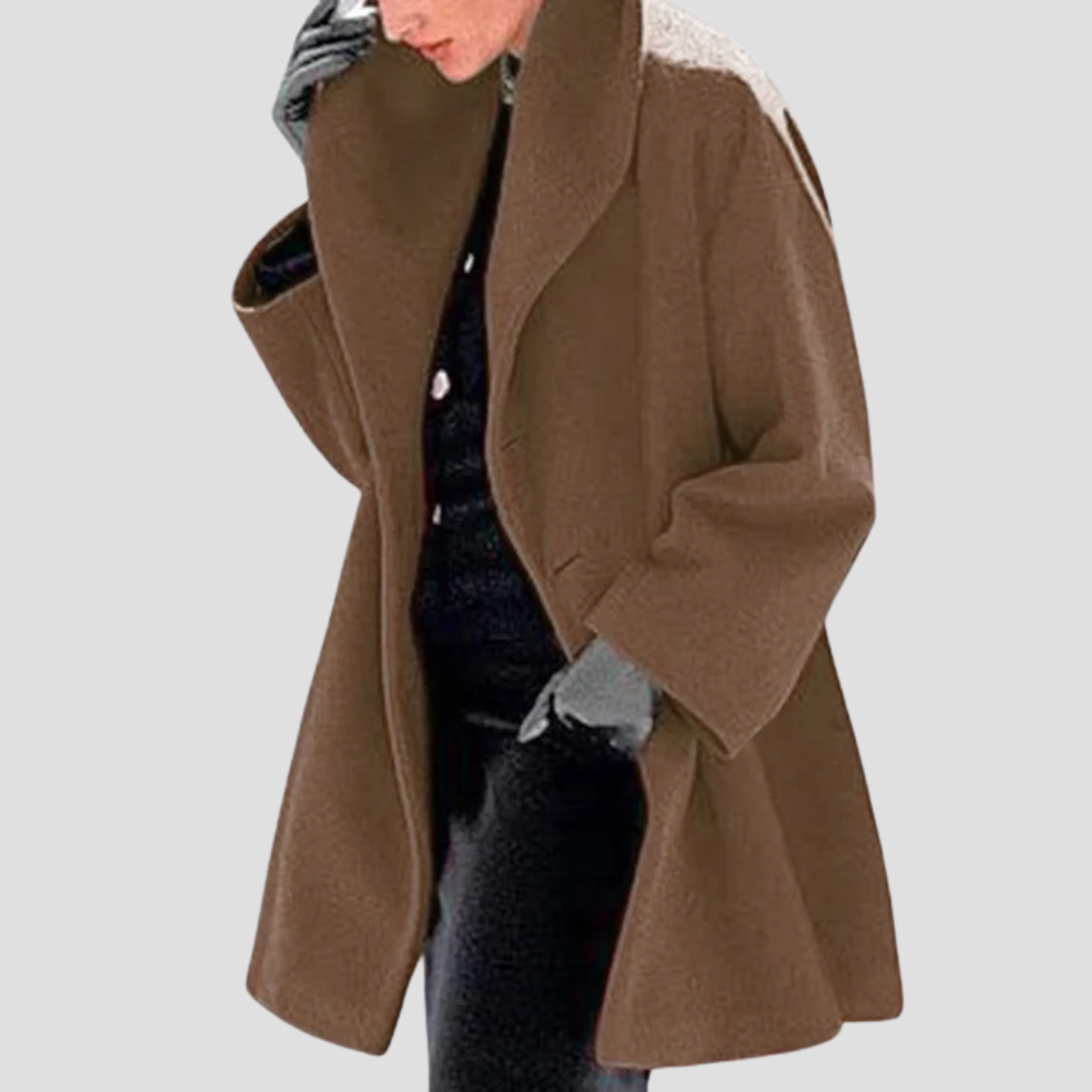 Warm and Elegant Hooded Winter Coat