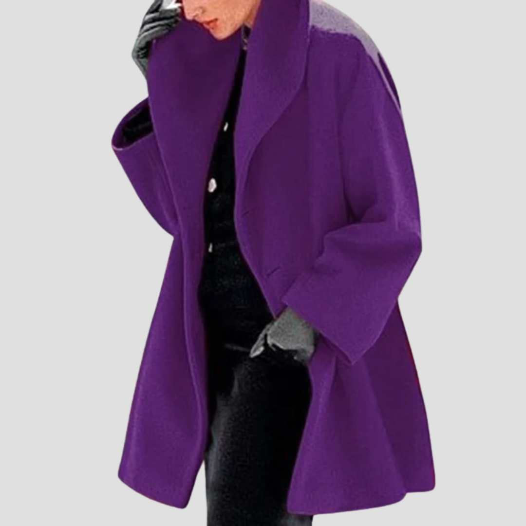 Warm and Elegant Hooded Winter Coat