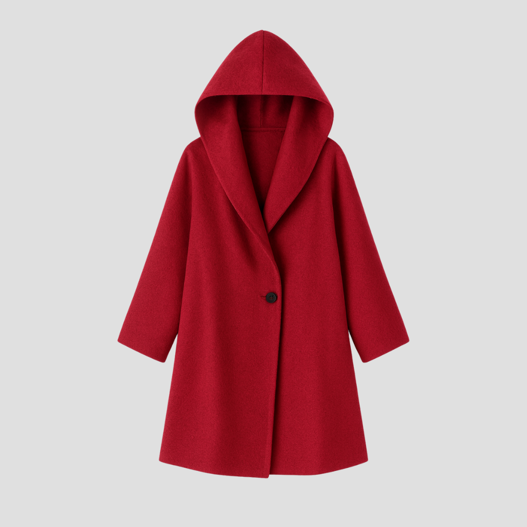 Warm and Elegant Hooded Winter Coat