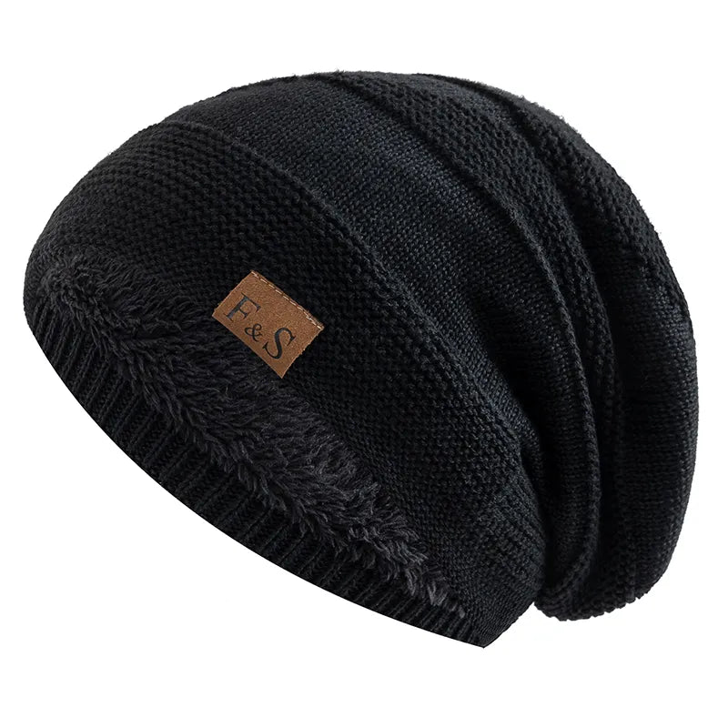 Warm Lined Winter Beanie