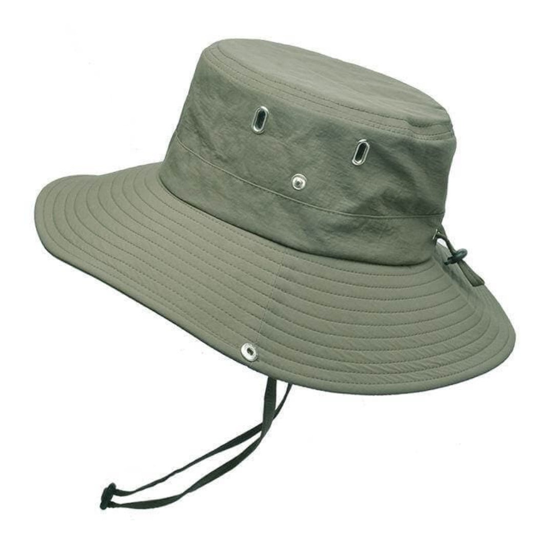 Water-Repellent Outdoor Bucket Hat with UV Protection