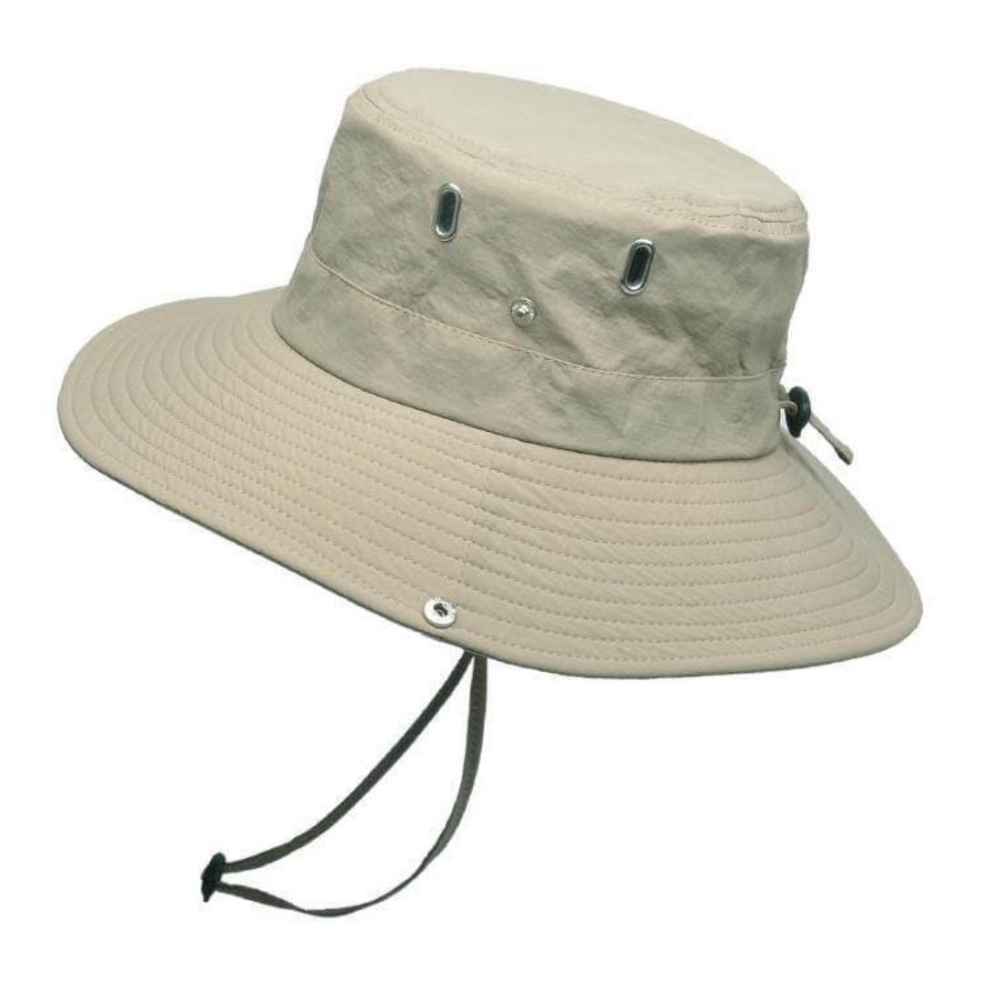 Water-Repellent Outdoor Bucket Hat with UV Protection