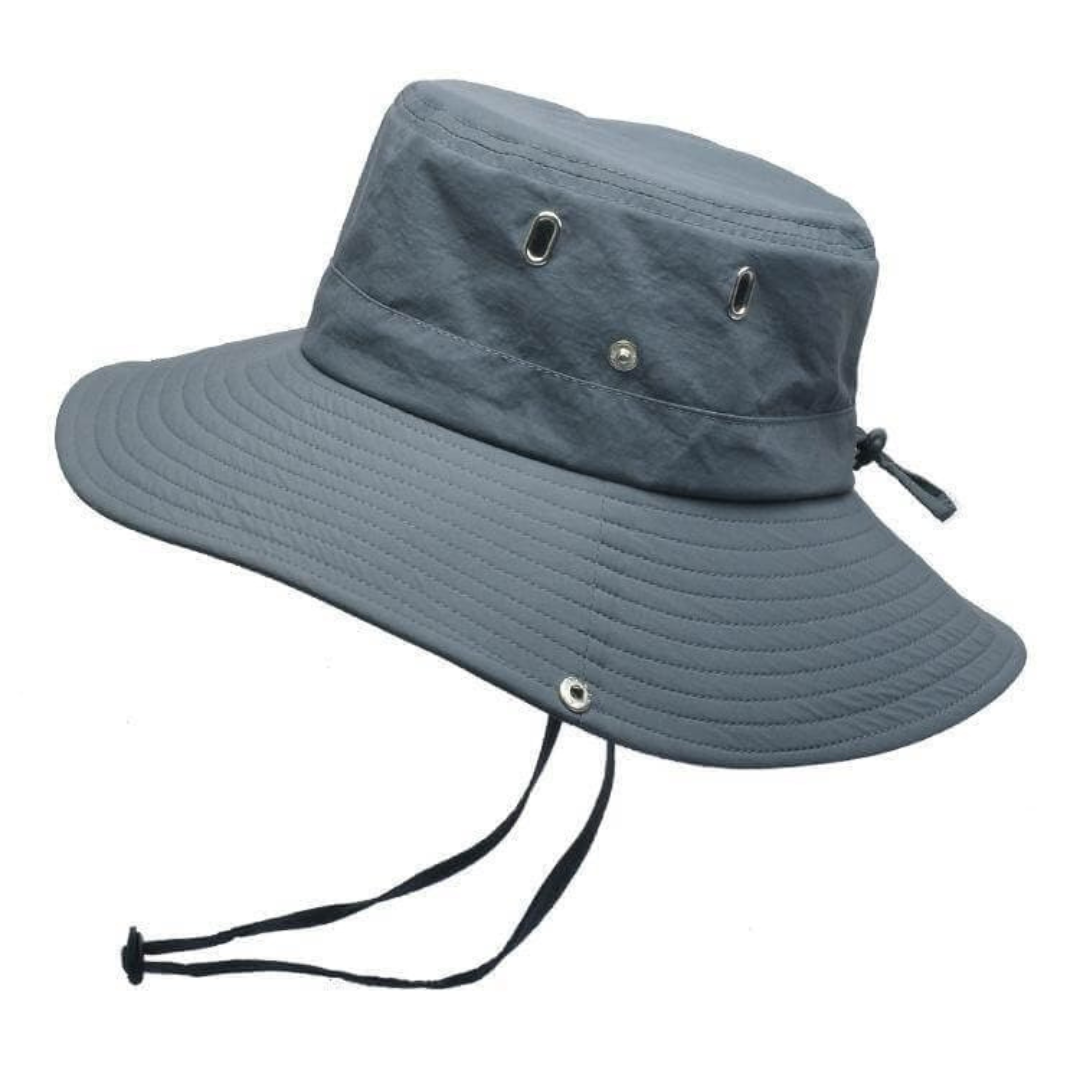 Water-Repellent Outdoor Bucket Hat with UV Protection