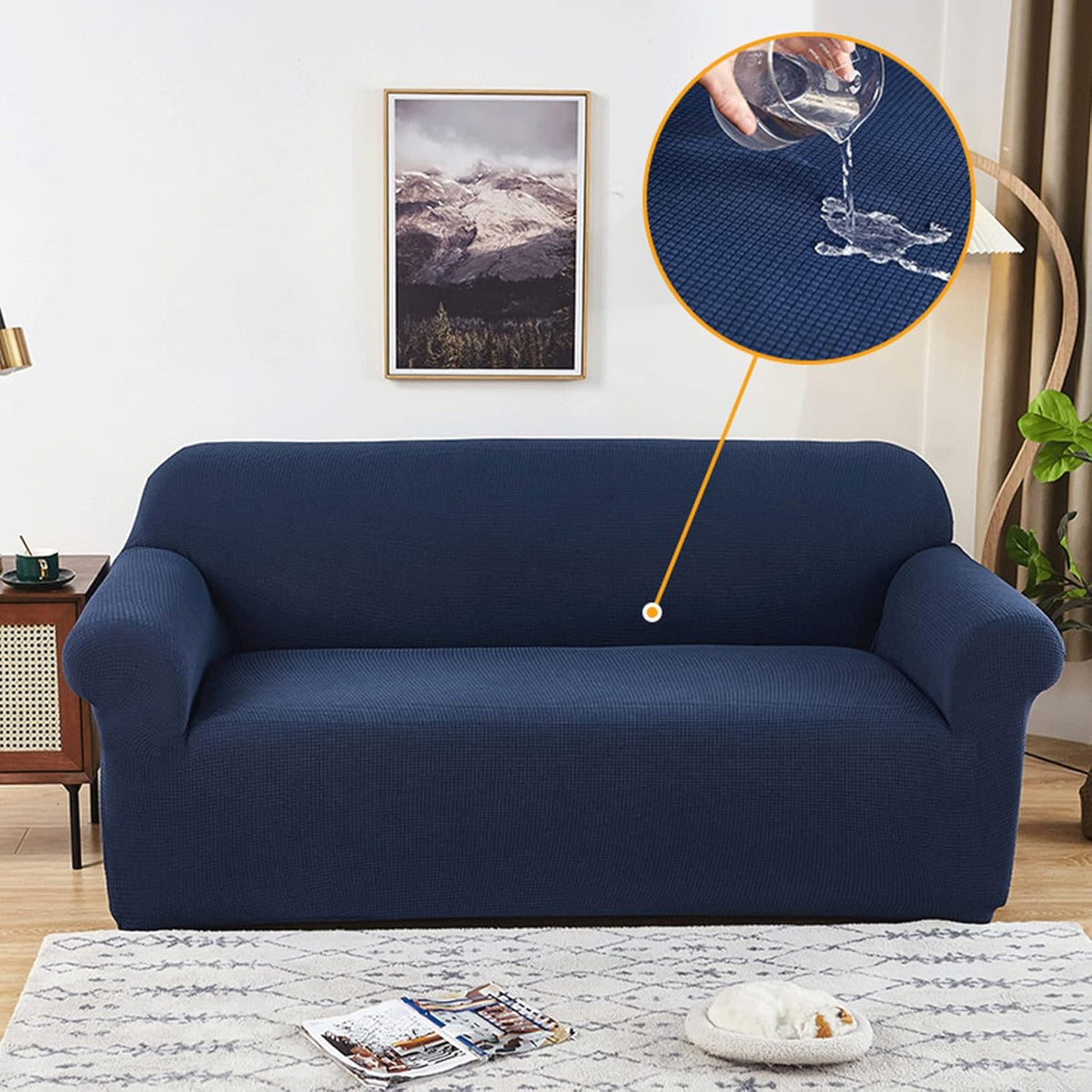 Water-Resistant Stretch Sofa Cover for All Sofa Types