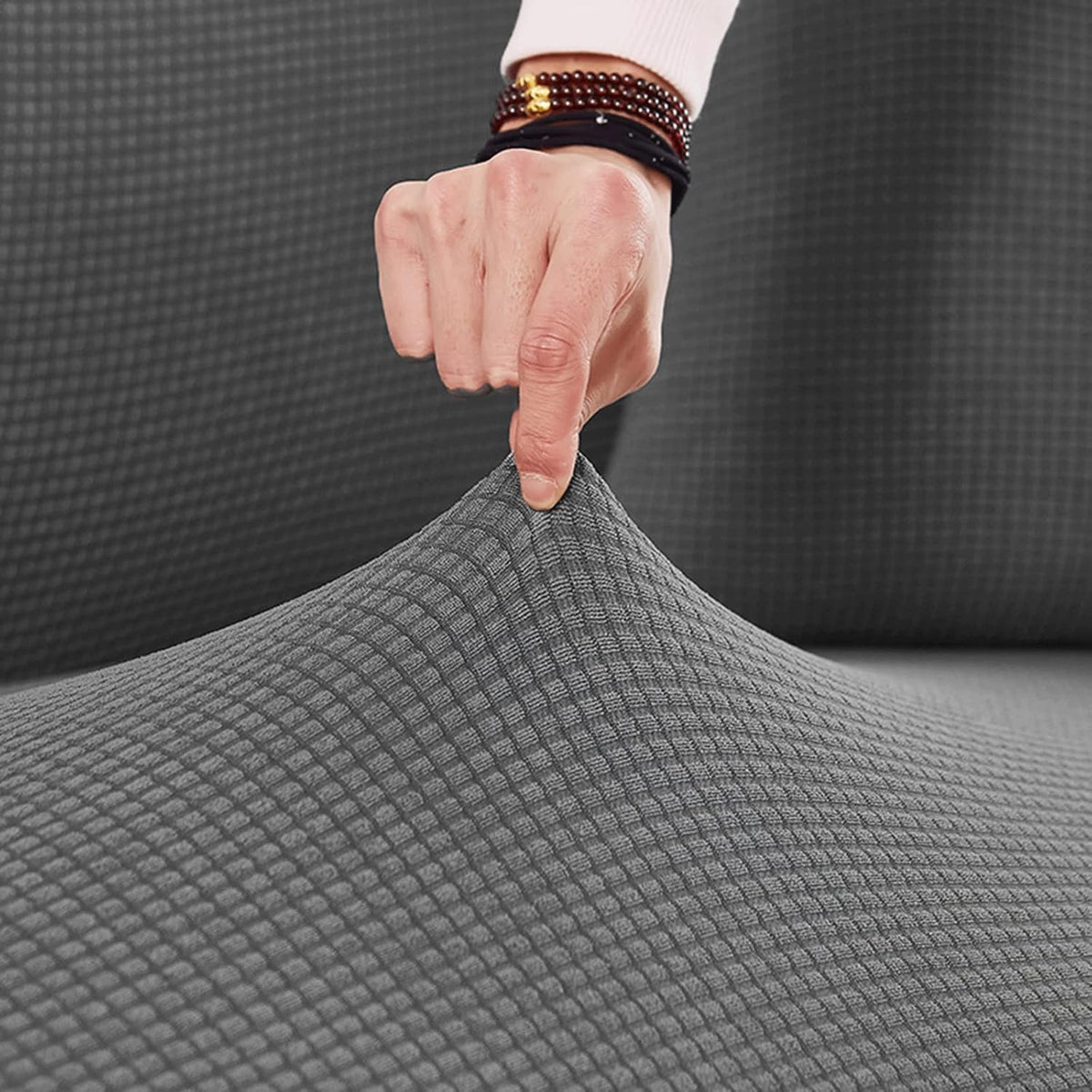 Water-Resistant Stretch Sofa Cover for All Sofa Types